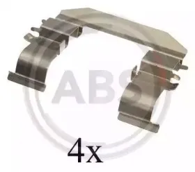 Комплектующие, колодки дискового тормоза A.B.S. купить