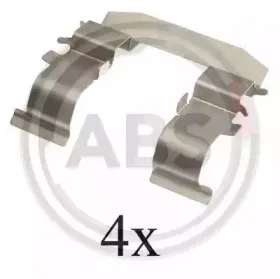 Комплектующие, колодки дискового тормоза A.B.S. купить