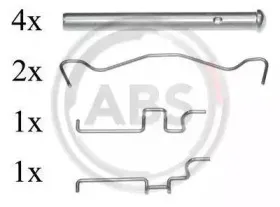 Комплектующие, колодки дискового тормоза A.B.S. купить