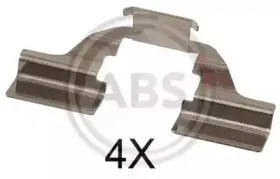 Комплектующие, колодки дискового тормоза A.B.S. купить