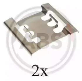 Комплектующие, колодки дискового тормоза A.B.S. купить