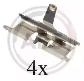 Комплектующие, колодки дискового тормоза A.B.S. купить