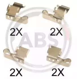 Комплектующие, колодки дискового тормоза A.B.S. купить