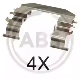 Комплектующие, колодки дискового тормоза A.B.S. купить