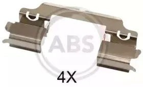 Комплектующие, колодки дискового тормоза A.B.S. купить