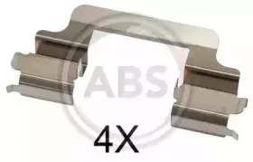 Комплектующие, колодки дискового тормоза A.B.S. купить