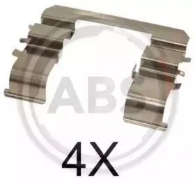 Комплектующие, колодки дискового тормоза A.B.S. купить