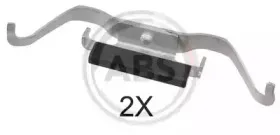 Комплектующие, колодки дискового тормоза A.B.S. купить