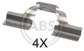 Комплектующие, колодки дискового тормоза A.B.S. купить