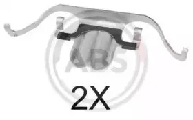 Комплектующие, колодки дискового тормоза A.B.S. купить