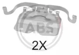 Комплектующие, колодки дискового тормоза A.B.S. купить