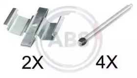 Комплектующие, колодки дискового тормоза A.B.S. купить