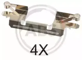 Комплектующие, колодки дискового тормоза A.B.S. купить