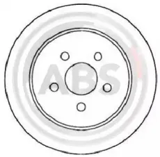 Тормозной диск A.B.S. купить