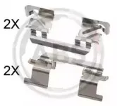 Комплектующие, колодки дискового тормоза A.B.S. купить