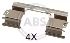 Комплектующие, колодки дискового тормоза A.B.S. купить