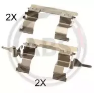 Комплектующие, колодки дискового тормоза A.B.S. купить