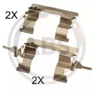 Комплектующие, колодки дискового тормоза A.B.S. купить