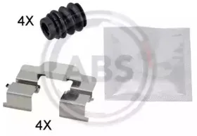 Комплектующие, колодки дискового тормоза A.B.S. купить