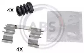 Комплектующие, колодки дискового тормоза A.B.S. купить