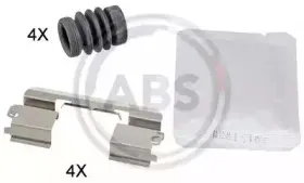 Комплектующие, колодки дискового тормоза A.B.S. купить