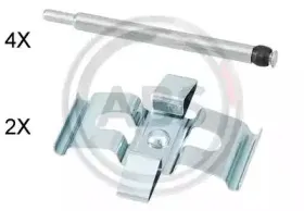 Комплектующие, колодки дискового тормоза A.B.S. купить