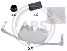 Комплектующие, колодки дискового тормоза A.B.S. купить