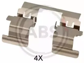 Комплектующие, колодки дискового тормоза A.B.S. купить