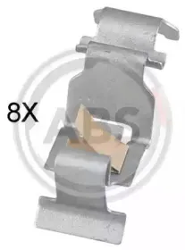 Комплектующие, колодки дискового тормоза A.B.S. купить