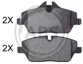 Комплект тормозных колодок, дисковый тормоз A.B.S. купить