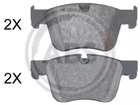 Комплект тормозных колодок, дисковый тормоз A.B.S. купить