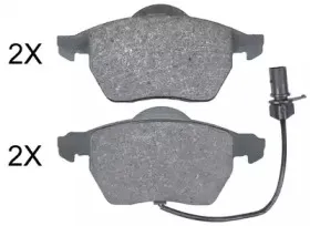 Комплект тормозных колодок, дисковый тормоз A.B.S. купить