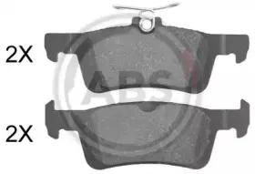 Комплект тормозных колодок, дисковый тормоз A.B.S. купить