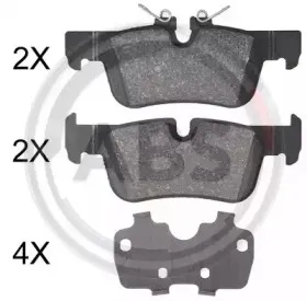 Комплект тормозных колодок, дисковый тормоз A.B.S. купить