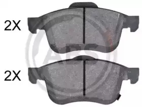 Комплект тормозных колодок, дисковый тормоз A.B.S. купить