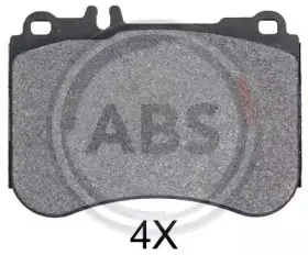 Комплект тормозных колодок, дисковый тормоз A.B.S. купить