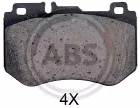 Комплект тормозных колодок, дисковый тормоз A.B.S. купить