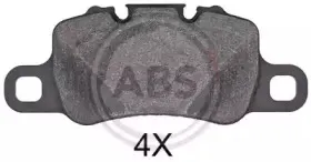 Комплект тормозных колодок, дисковый тормоз A.B.S. купить