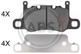 Комплект тормозных колодок, дисковый тормоз A.B.S. купить