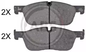 Комплект тормозных колодок, дисковый тормоз A.B.S. купить