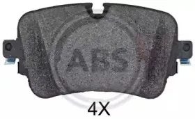 Комплект тормозных колодок, дисковый тормоз A.B.S. купить