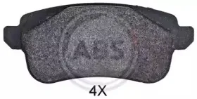 Комплект тормозных колодок, дисковый тормоз A.B.S. купить