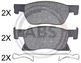 Комплект тормозных колодок, дисковый тормоз A.B.S. купить