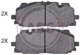 Комплект тормозных колодок, дисковый тормоз A.B.S. купить