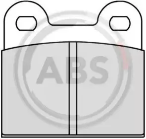 Комплект тормозных колодок, дисковый тормоз A.B.S. купить