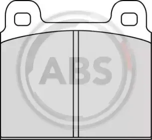 Комплект тормозных колодок, дисковый тормоз A.B.S. купить