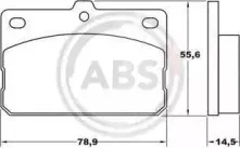 Комплект тормозных колодок, дисковый тормоз A.B.S. купить