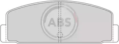 Комплект тормозных колодок, дисковый тормоз A.B.S. купить