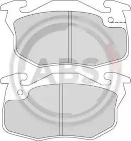 Комплект тормозных колодок, дисковый тормоз A.B.S. купить