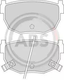Комплект тормозных колодок, дисковый тормоз A.B.S. купить
